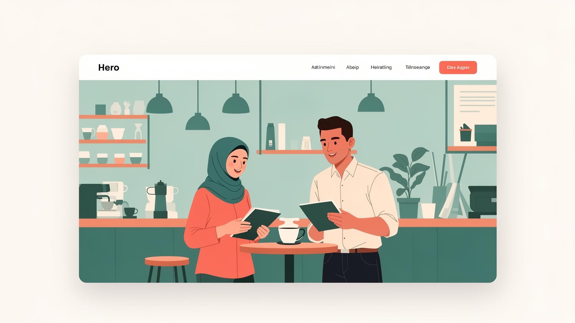 Tim NusaKarya bekerja bersama